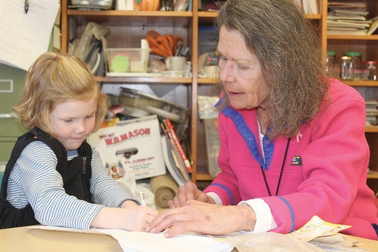 Child and Older Woman